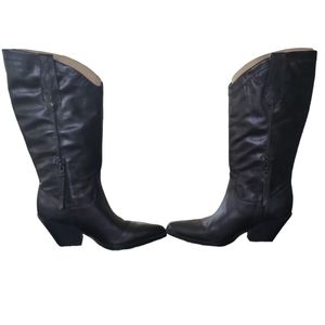 Sam Edelman Women's Jamie Western Cowboy Boots Size 8